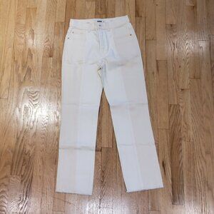 NWOT Artistic Denim Mills women Two tone jeans Size 25 Patti straight High-Rise